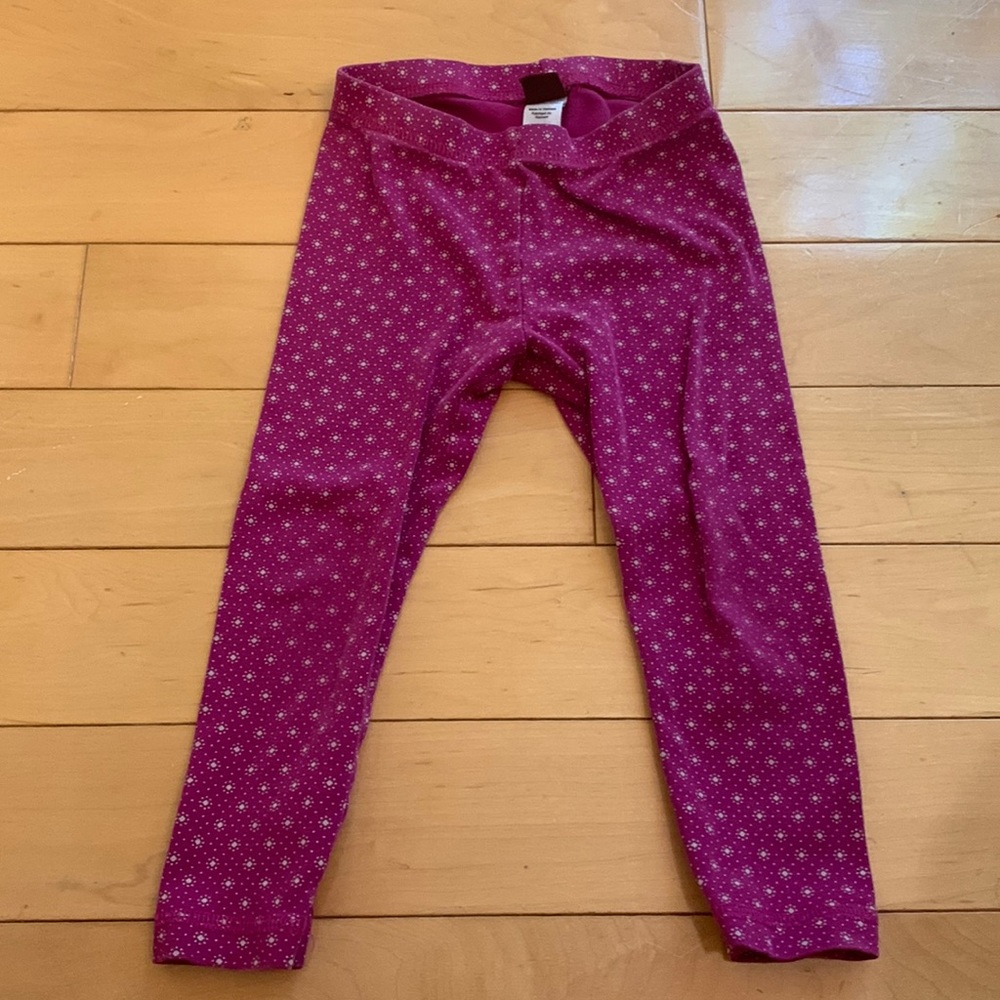 3T Tea Collection leggings, beautiful dark pink